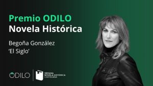 Invitación en la que se constata que se le ha otorgado el Premio ODILO de Novela Histórica a El siglo