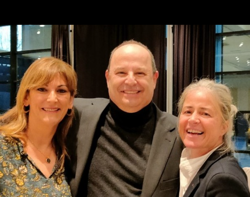 Con Ramón Villa y Alicia Vallina en el III Encuentro de Escritores en Madrid